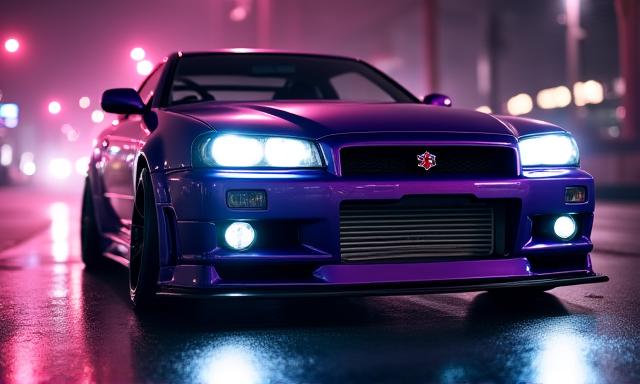 Nissan Skyline GT-R R34 Midnight Overhaul